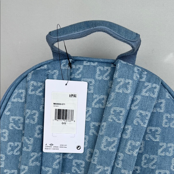 Jordan Monogram Blue Backpack - Picture 12 of 12
